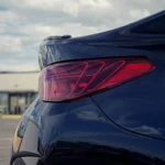 Tylna lampa LED BMW Serii 4 Gran Coupe, detal sportowego nadwozia BMW M-Cars